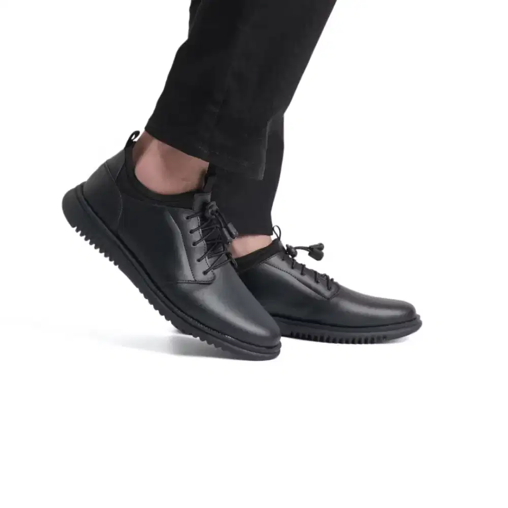 Sepatu Pria Casual Formal Black Pantofel Sepatu Kerja
