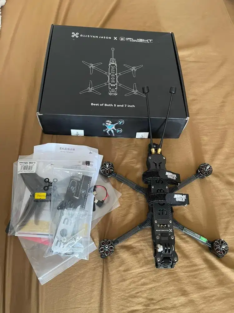 Drone fpv iflight bob57 dji 03 air unit Rx elrs