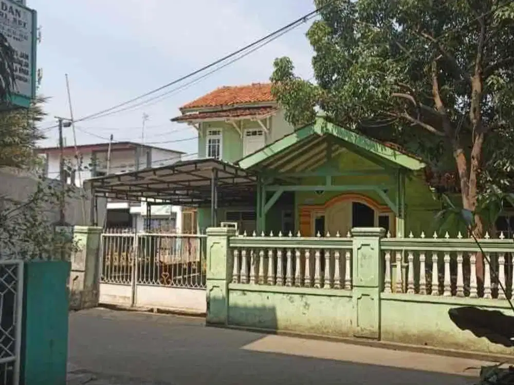 dijual rumah murah harga dibawah pasaran di jalan kh manshur, kel. bekasi jaya, kec. bekasi timur, kota bekasi