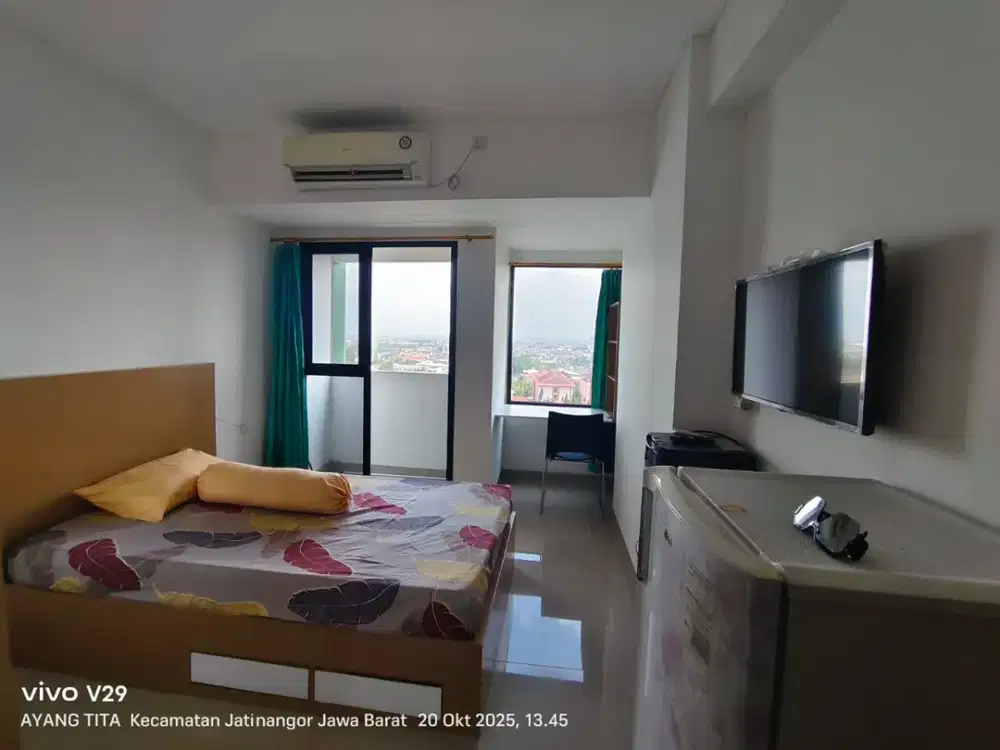 Apartement Studio Siap Huni Furnish di Louvin Jatinangor