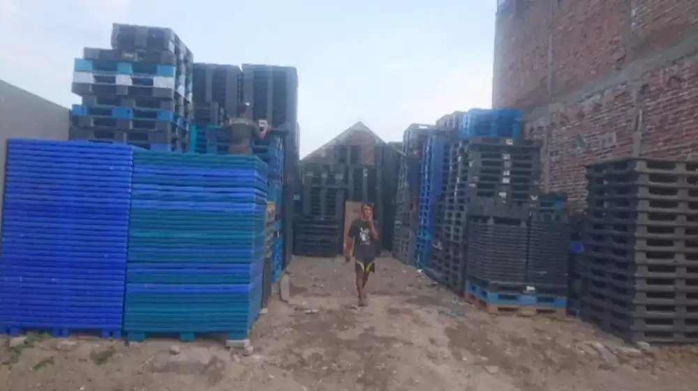 pallet pelastik bekas murah