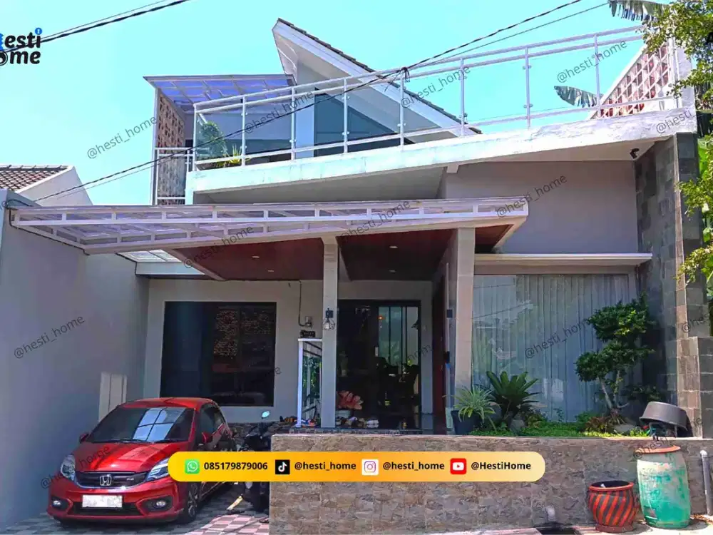 Rare Unit! Rumah Full Furnished di Ngaliyan Semarang, Dekat RS Permata & Starbucks!