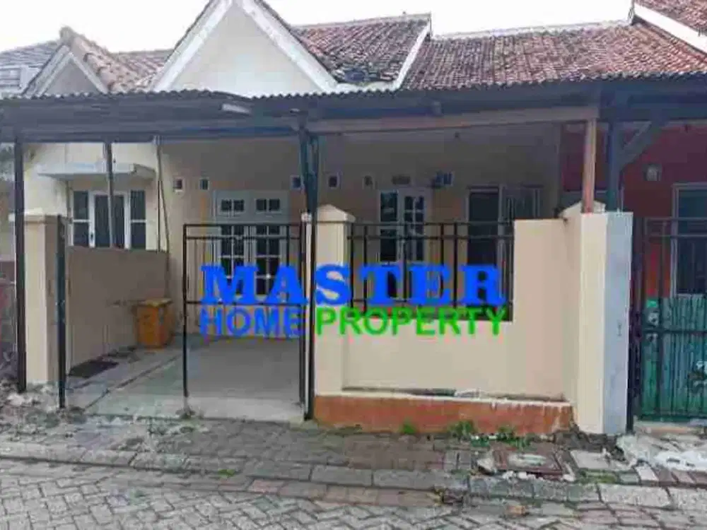 Rumah Cluster Depan Rapih Dijual Cikupa Tgr