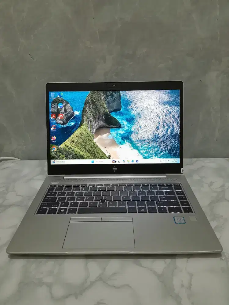HP Elitebook 840-G5, Core i5 gen8, Ram 16GB, Ssd 256GB, Layar 13,3in