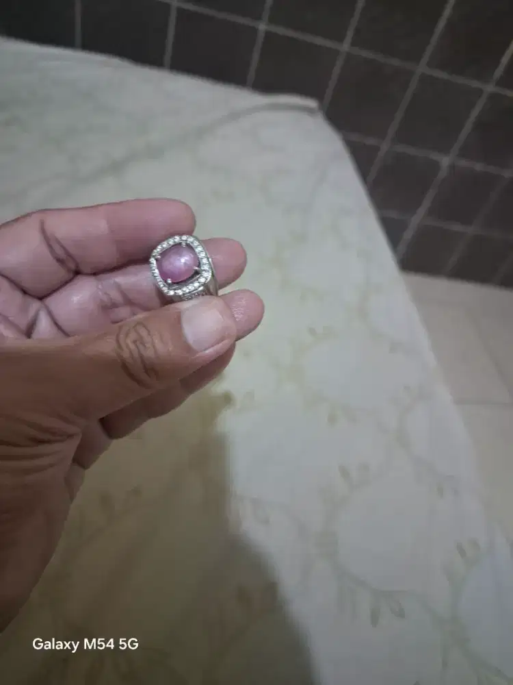 Natural star ruby burma perak.