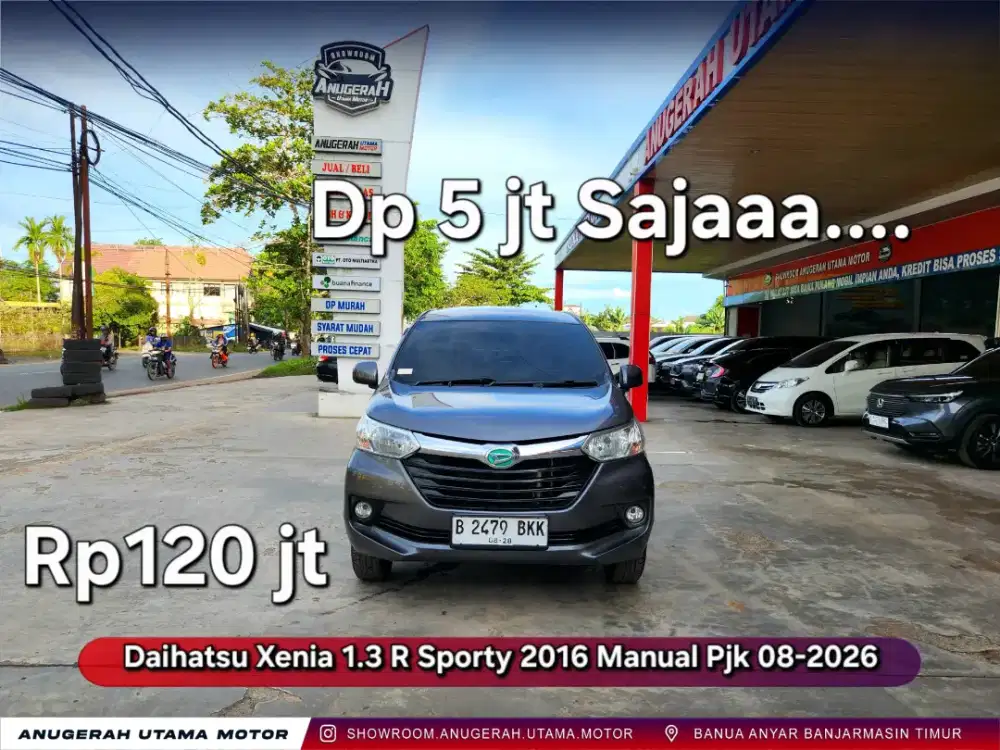 Dp5jt Xenia 1.3 R 2016 Manual istimewa