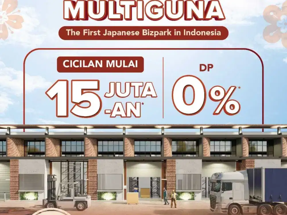 Ruko/Gudang Multi Guna Bizpark Jababeka