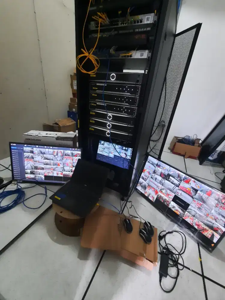 Perbaikan CCTV dan pemasangan CCTV baru