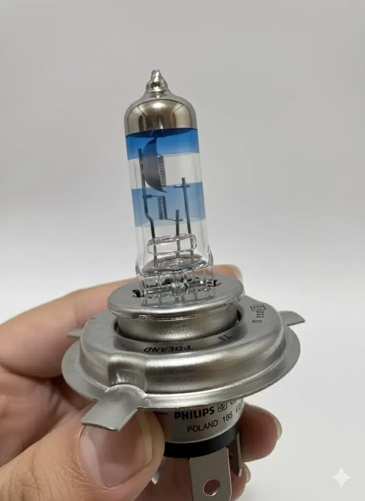 Bohlam Lampu Mobil Halogen H4 Philips X-tremeVision (Bekas)