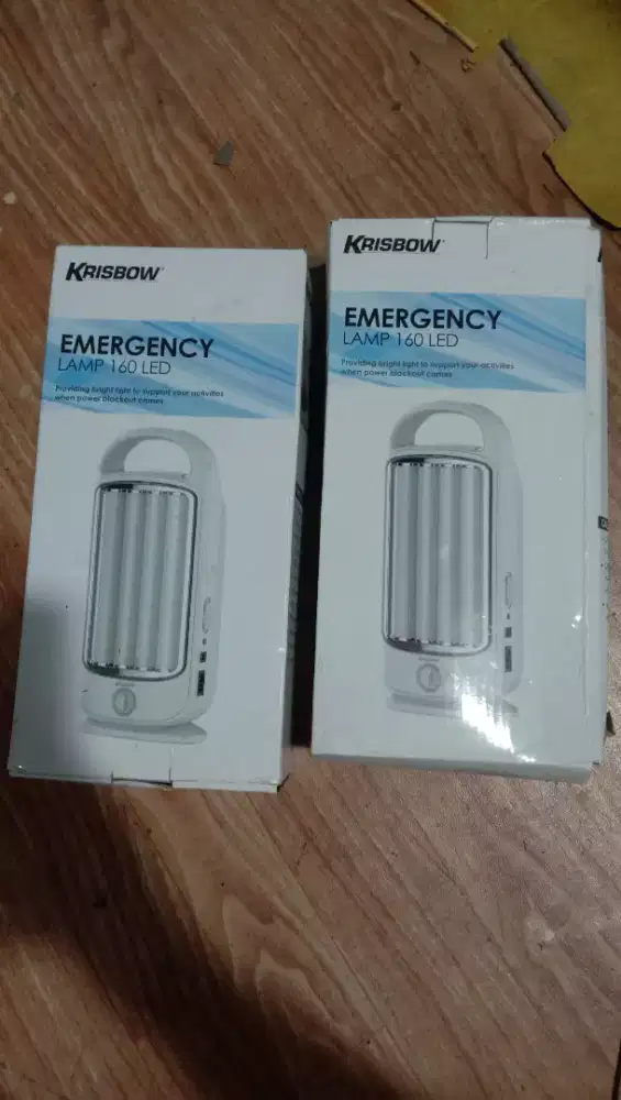 Lampu darurat krisbow led 160