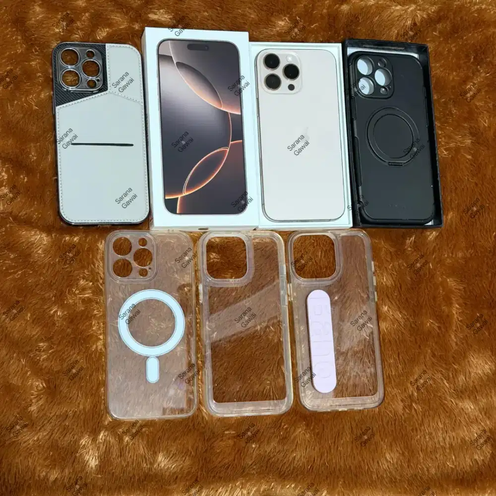 iPhone 16 Pro Max, 256 GB, second mulus BH 100%, garansi resmi + bonus