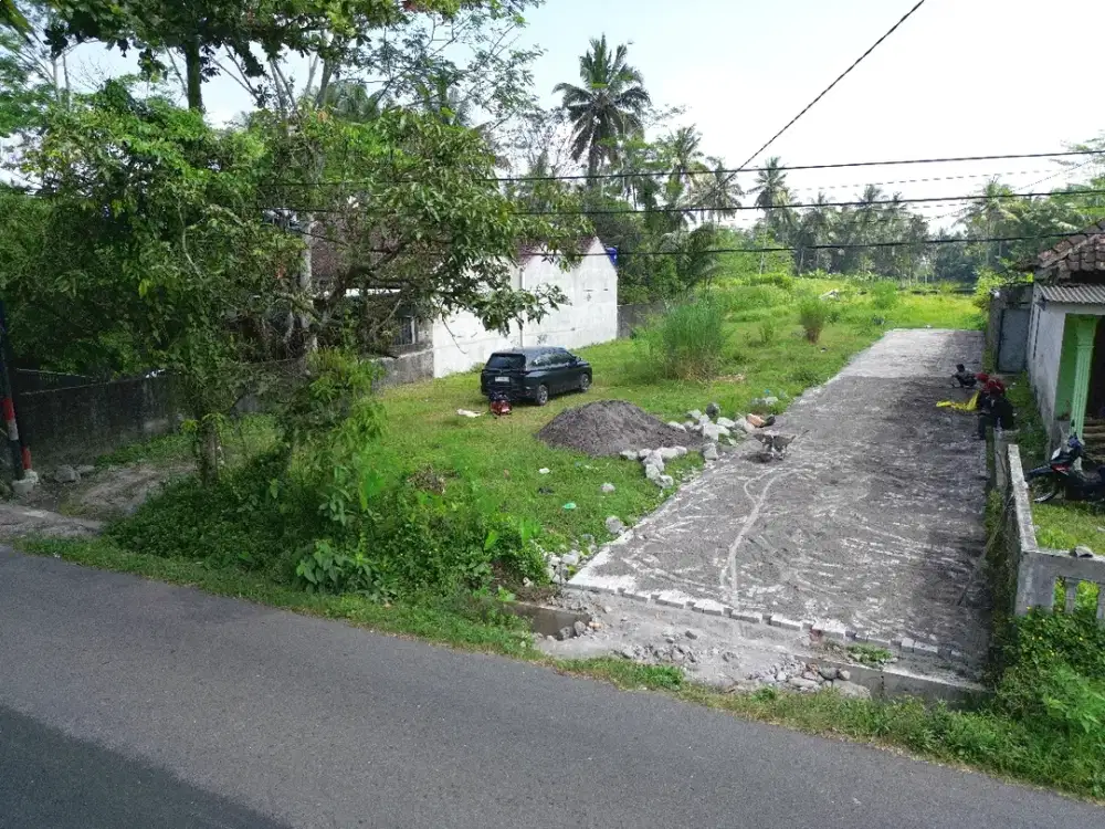 Tanah  Jl. Bibis, Sleman, Mangku Aspal, SHM Aman