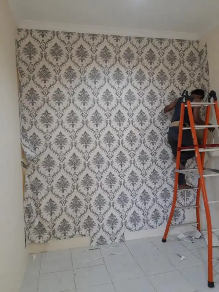 JASA WALLPAPER,WALPANEL GORDEN,LANTAI VINIL DLL
