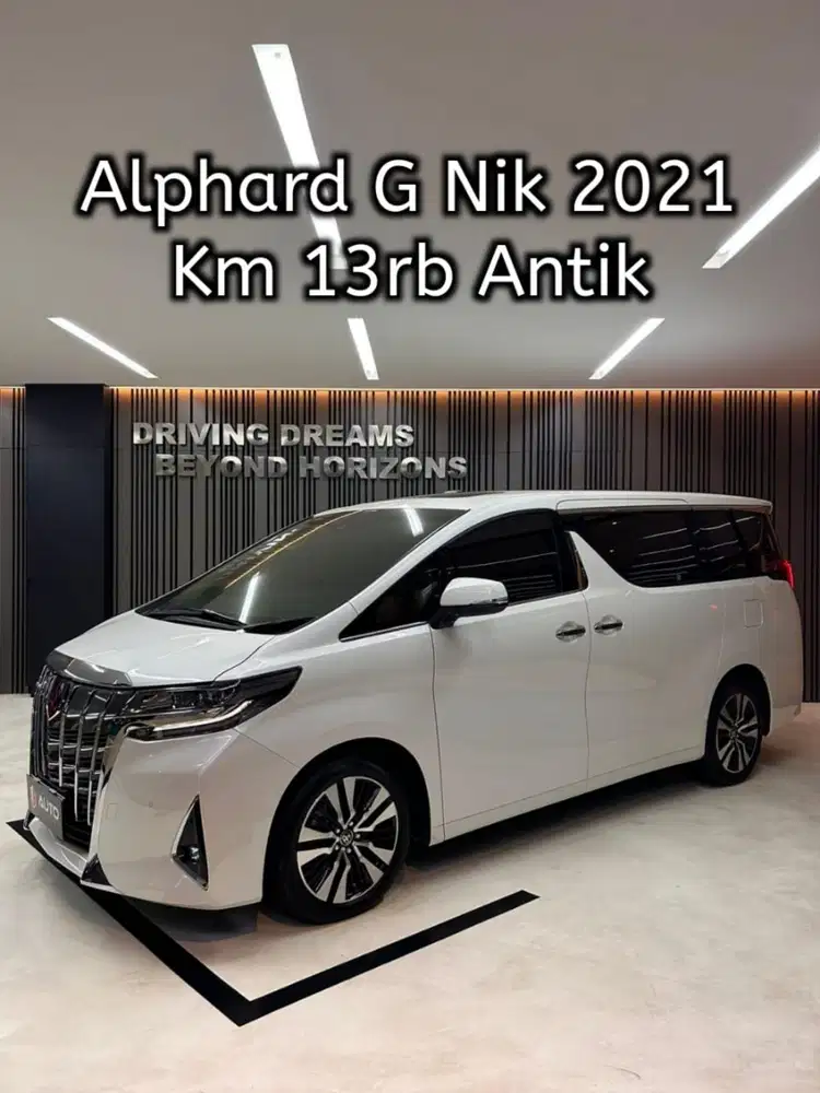 Toyota Alphard 2.5 G TSS ATPM 2022 Putih