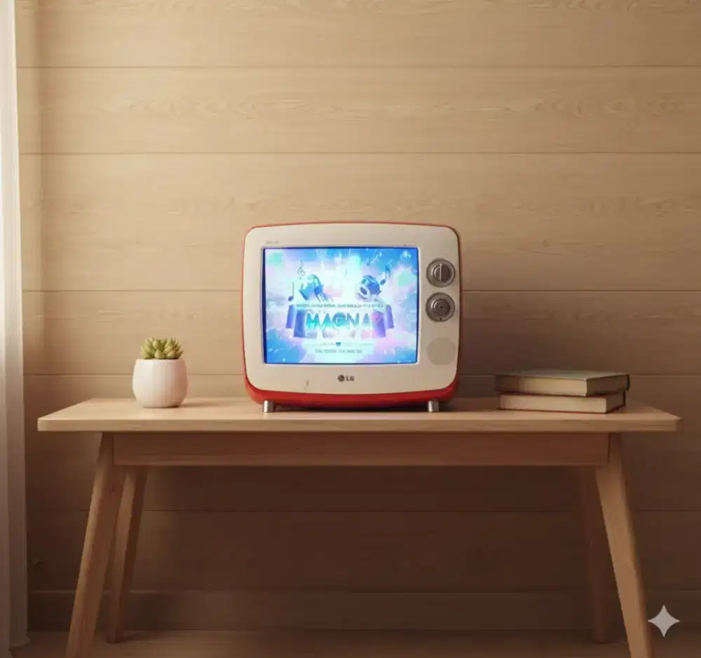 Jual Televisi warna Retro 14 inch merk LG ( seri 1927 )