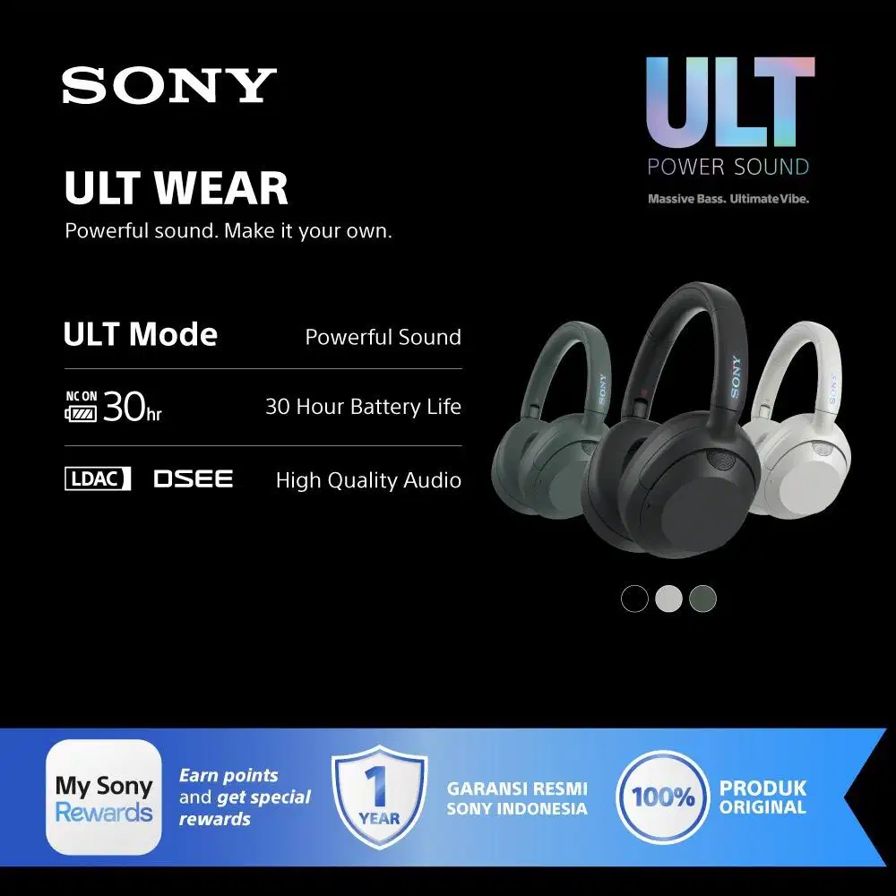 Headphone Sony ULT 900N