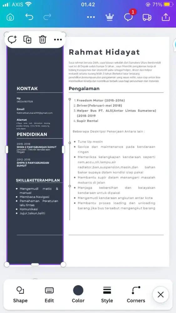 Mencari lowongan pekerjaan sebagai driver atau pun supir pribadi