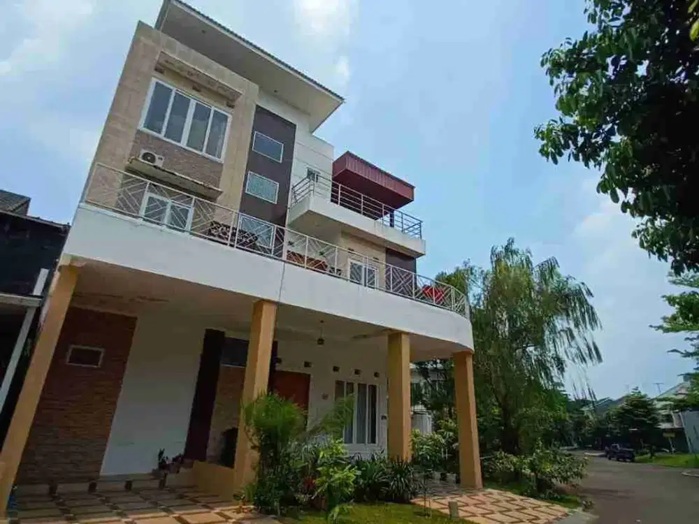 RUMAH ASRI POSISI HOOK FULL FURNISHED DI CITRA GRAN CIBUBUR
