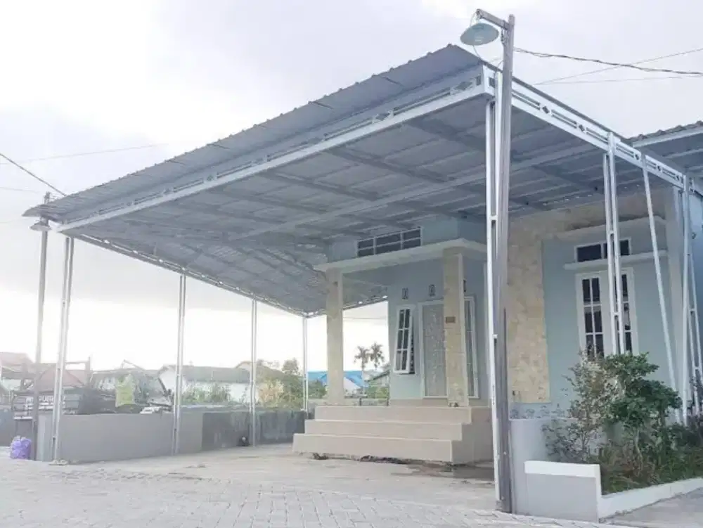Kanopi baja ringan minimalis