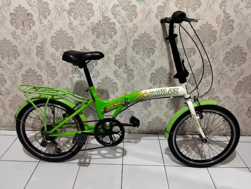 Genio sepeda lipat ukuran 20