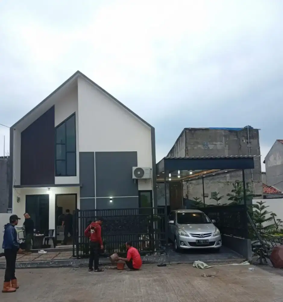 Rumah bebas banjir di depok