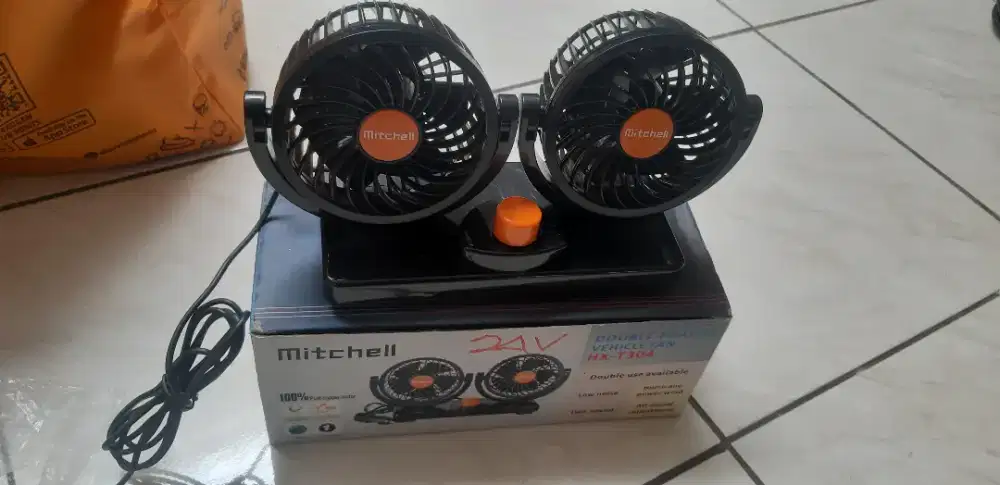 Kipas dobel fan 24v