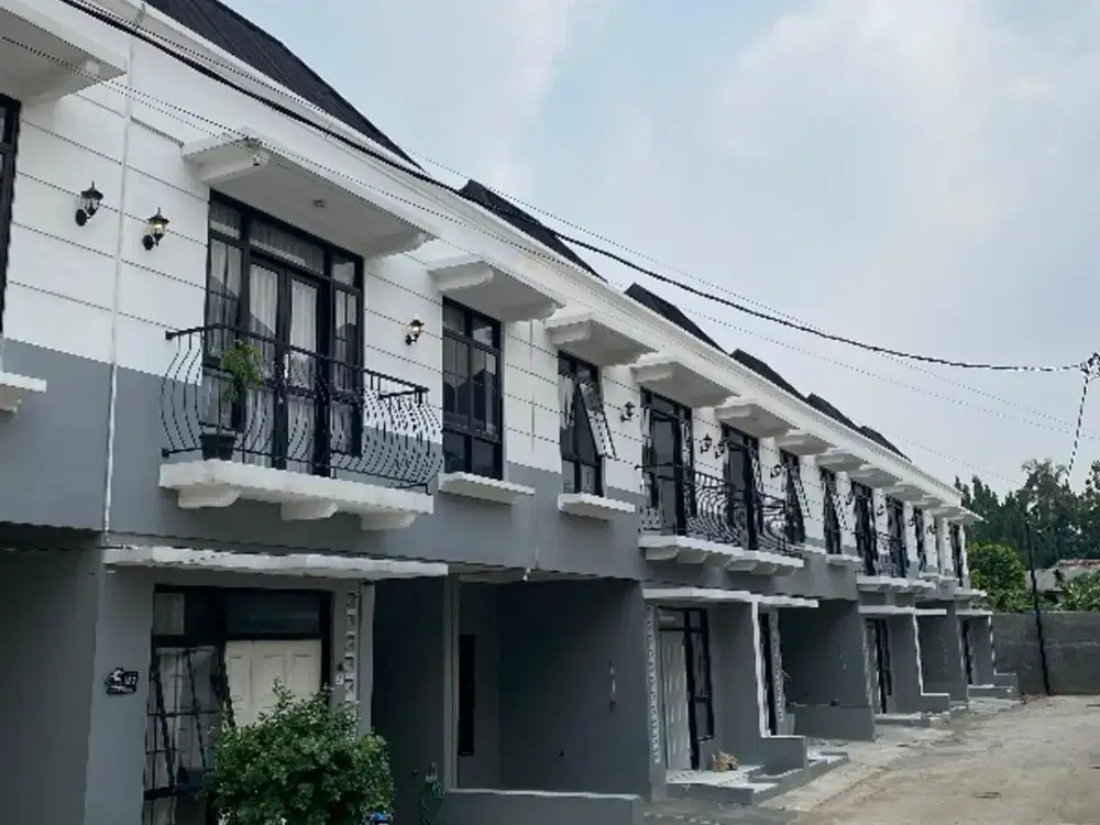 Rumah modern 2 Lantai Tanpa Dp di Depok SHM pecah/Unit