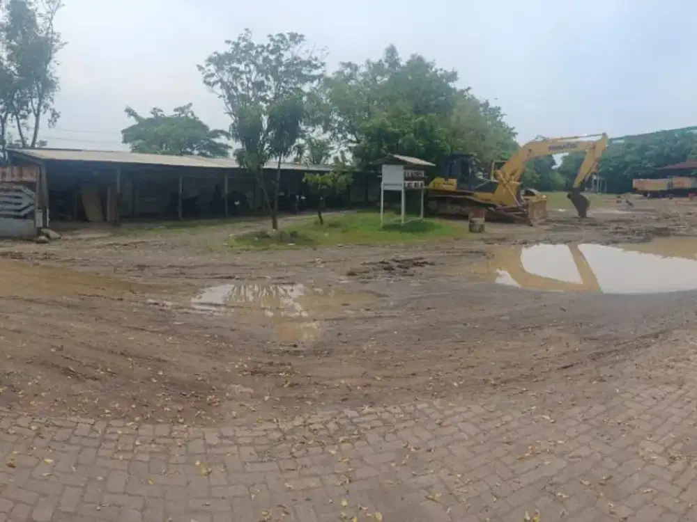 LAHAN ZONA INDUSTRI LUAS 8000M2 LOKASI PREMIUM YOS SUDARSO, KOTA SEMARANG