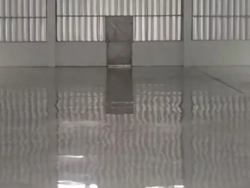 Gudang Bagus Ada Office Sudah Di Epoxy Akses 20 Ft Dekat Akses Tol di Pagedangan Tangerang