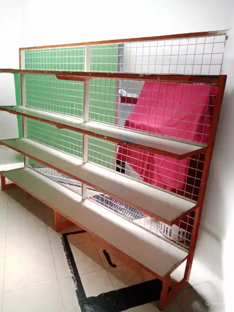 Rak Toko Bekas uk 2m x1,4m