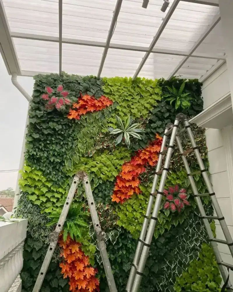 Vertikal sintesis taman dinding vertikal