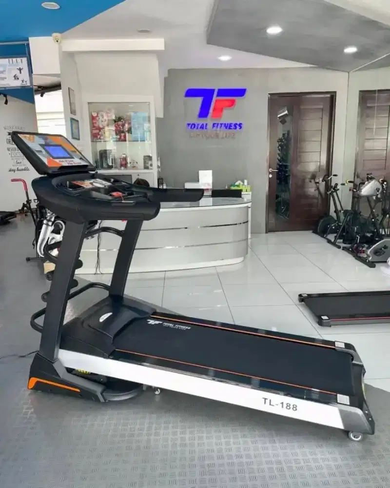BIG TREADMILL 3 HP TOTAL TL 188 ALAT FITNESS