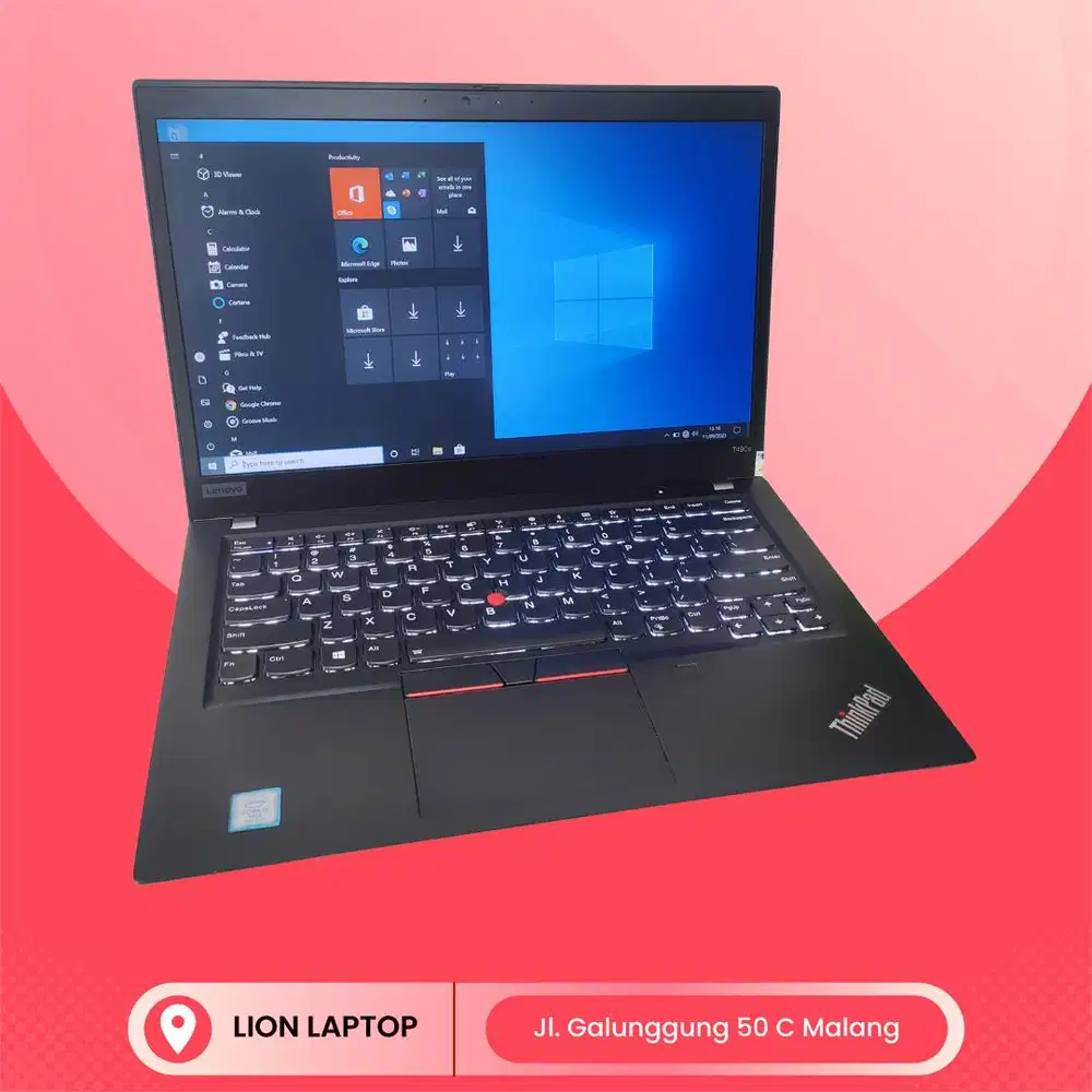 RAM 16GB SSD 512GB Core i5 Slim Lenovo Thinkpad T490s [31|10]