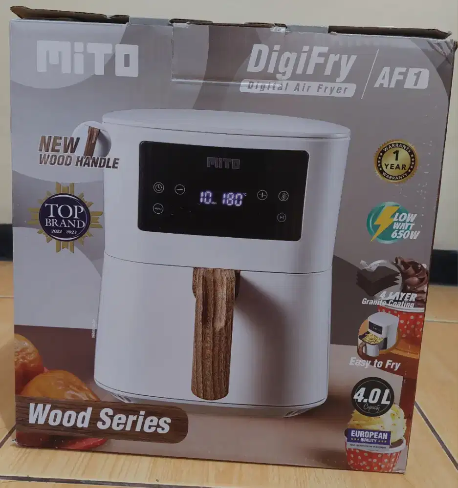Dijual Cepat MITO DigiFry AF1 Masak Tanpa Minyak, New 100% - Surabaya