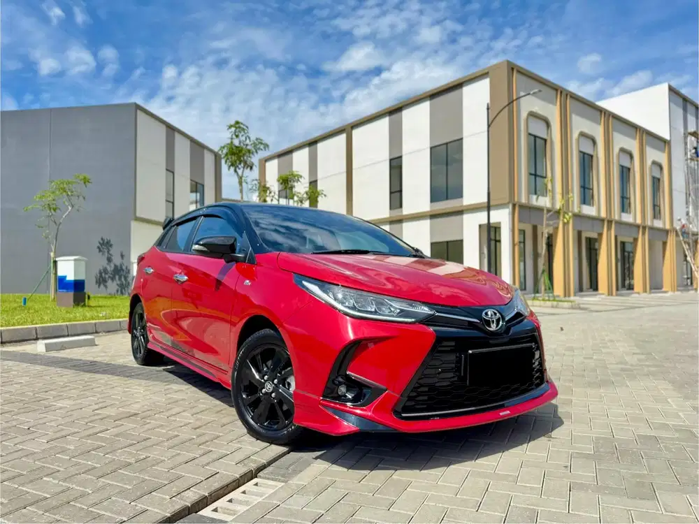 (KM 6 RIBU) Toyota Yaris GR SPORT Facelift Merah Two-tone 2024