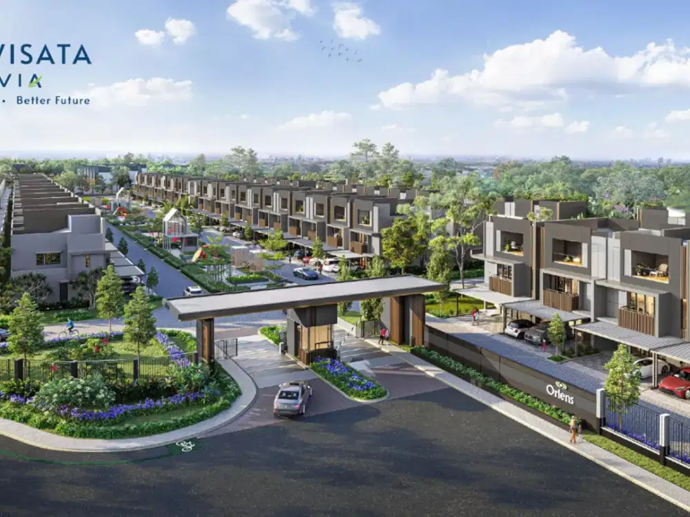 RUMAH BARU Cluster Orlens Kota Wisata Ecovia Kolaborasi Sinarmas Land x Sumitomo Forestry