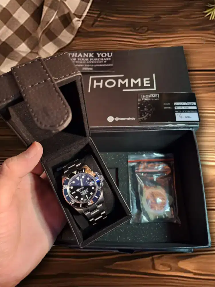 Jam Tangan Seiko Mod Submariner Date