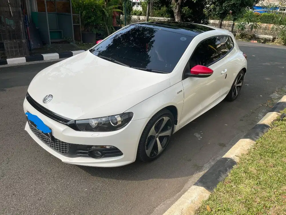 VW Scirocco 1.4 GTS 2014 White Putih 2013 VW Bekas 2015 Jual Cepat Bu