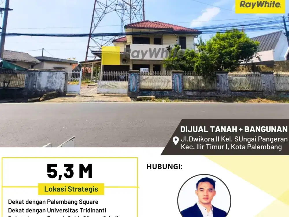 Dijual tanah dan bangunan