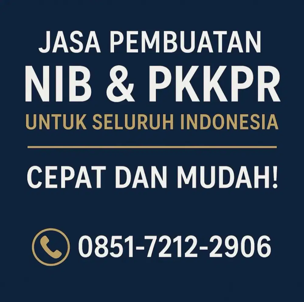 Jasa OSS pembuatan NIB SPPL PKKPR
