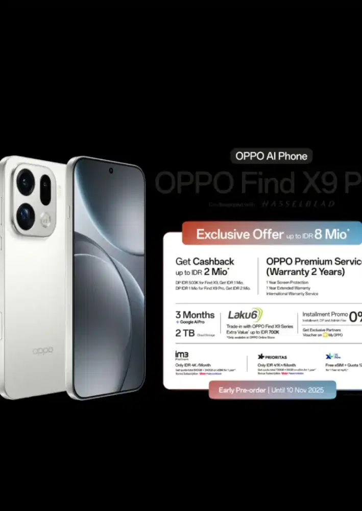 Oppo find x9 pro 16/512 GB