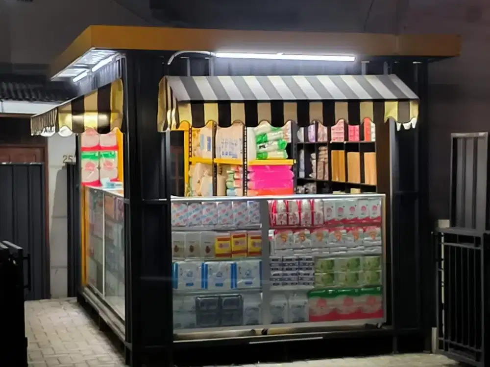 Jual Booth Container / Kontainer Box Besar Luas dan Lebar