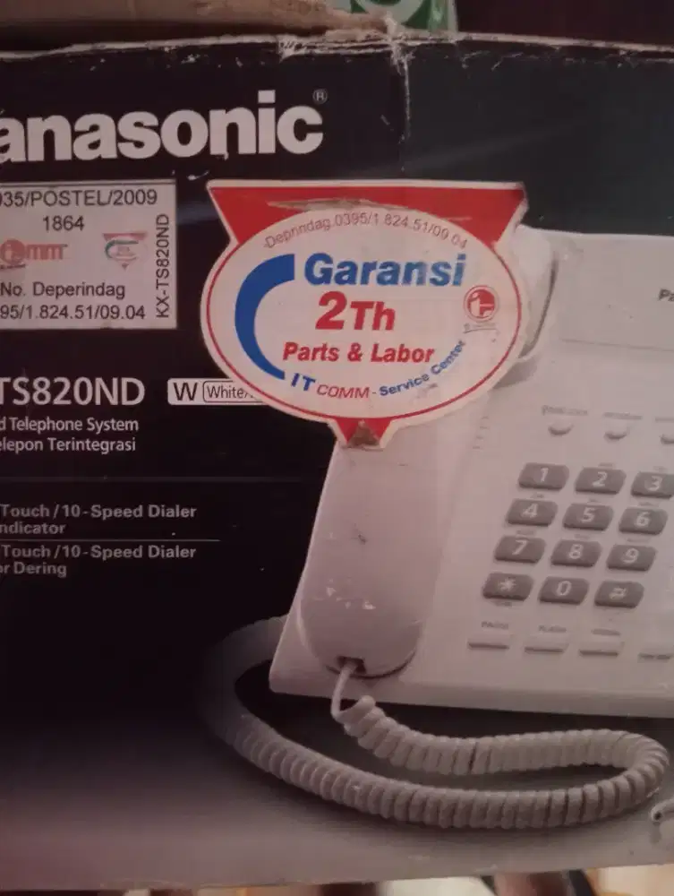 Telepon rumah merk panasonic