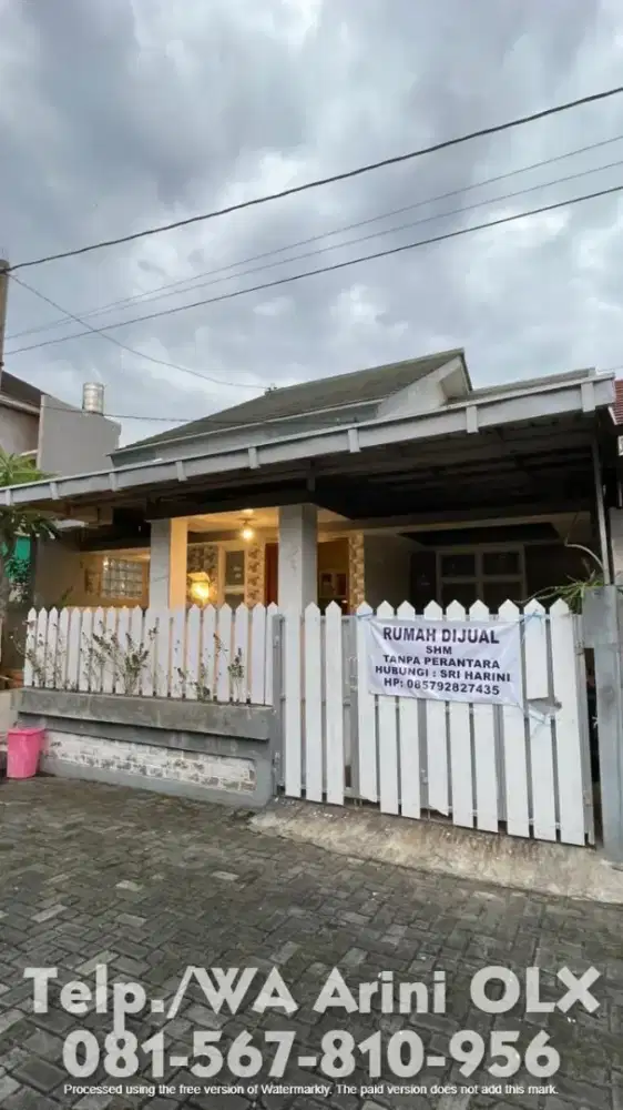 Dijual Rumah Cluster Harmoni Sukoharjo.Lokasi Strategis&Menguntungkan.