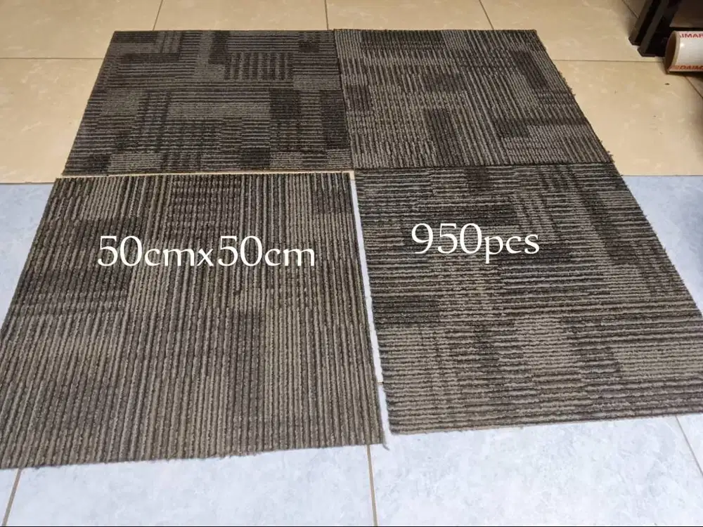 Jual Karpet Tile 50cmx50cm