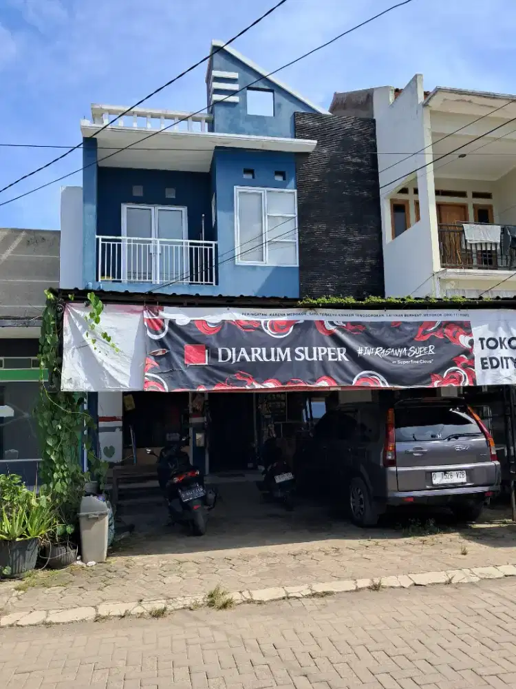 Di jual Rmh/toko minimalis 2 lt siap huni &siap buat usaha