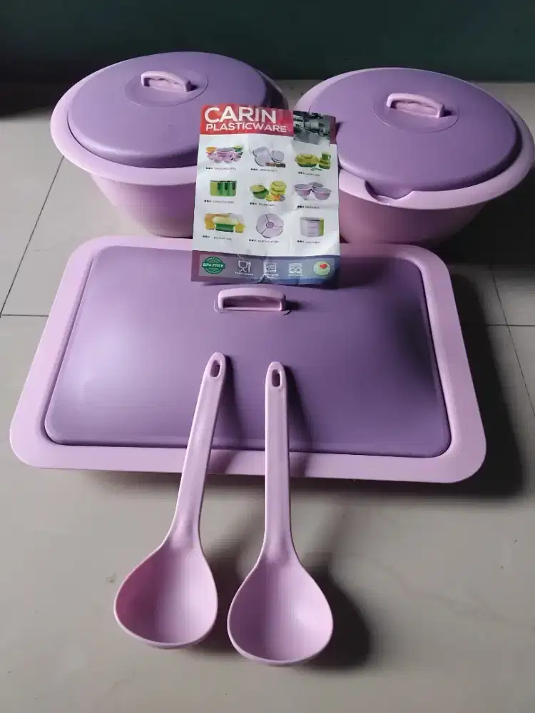 Set tempat makan msh baru