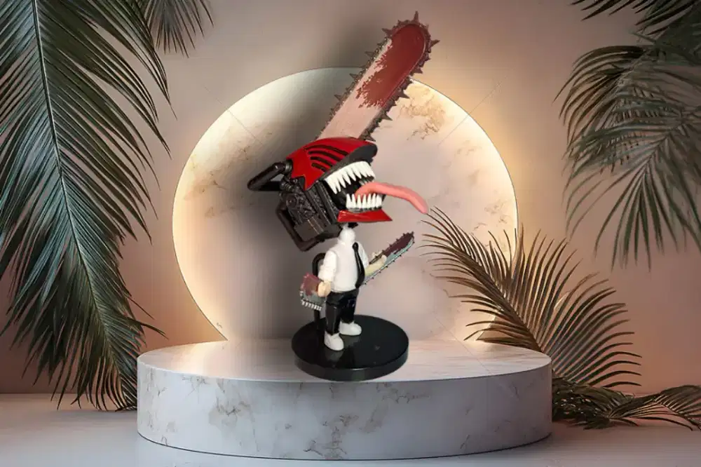 Action Figure Pajangan Mainan Anime Chainsawman