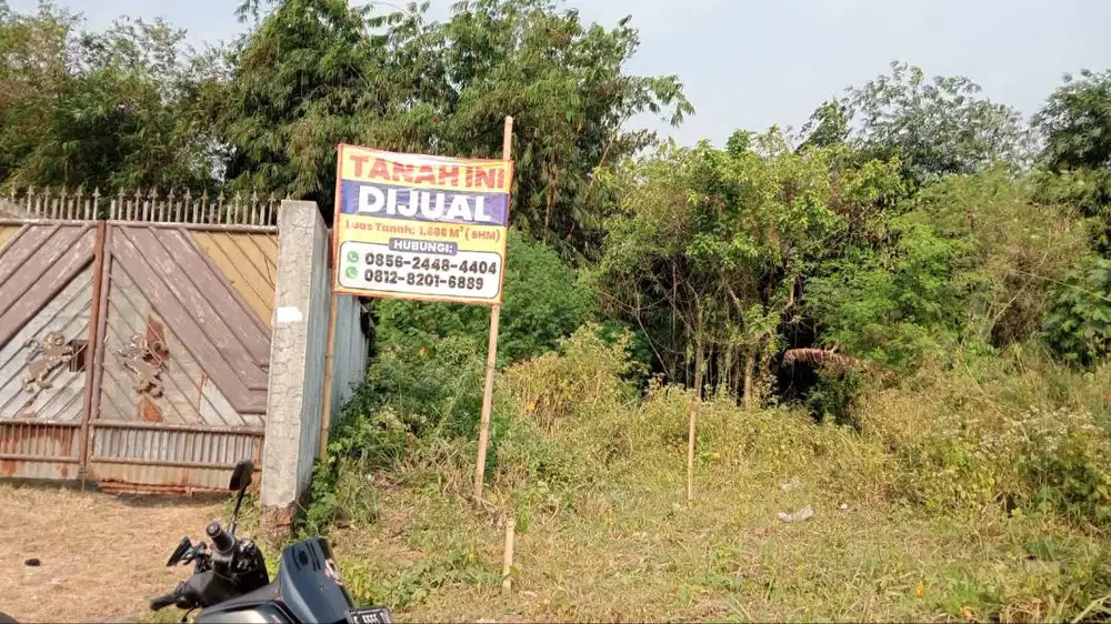 DIJUAL TANAH JAYA MEKAR BAROS PINGGIR JALAN