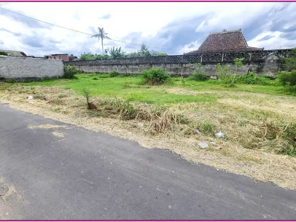 Tanah Trihanggo Dalam Ring Road Cocok Untuk Rumah